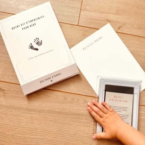 kit d'empreinte bébé