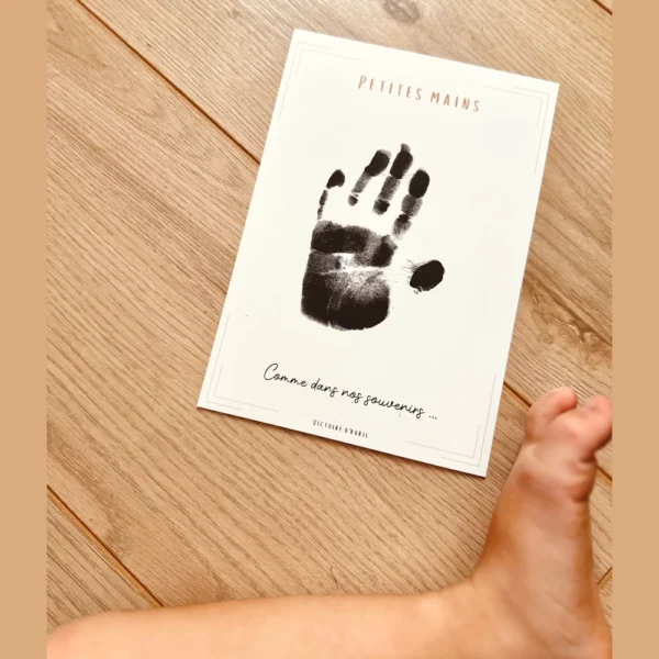kit d'empreinte bébé